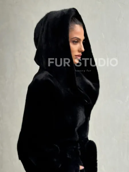 Шуба из американской норки Blackglama - фото 6