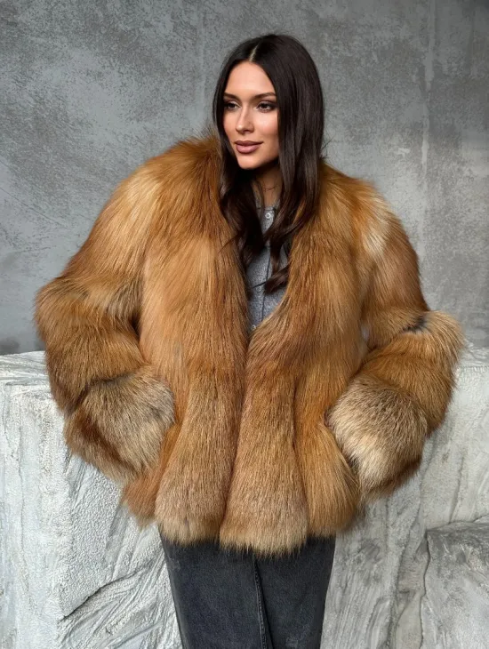 Шуба из лисы - фото 0