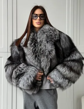 Женская шуба из чернобурки Winter Lover - фото 8